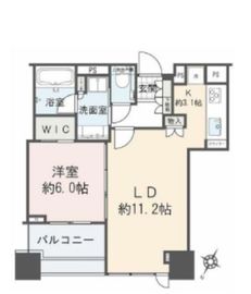 シティタワー有明 9階 間取り図