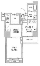 アイルプレミアム文京六義園 7階 間取り図