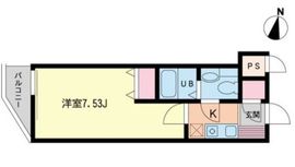 ベレール目黒 303 間取り図