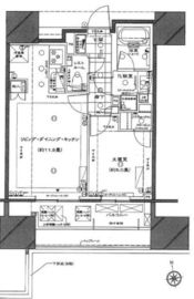 ディアナコート文京本郷台 5階 間取り図