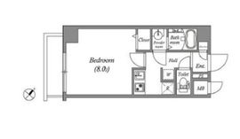 グランパセオ新宿河田町 102 間取り図