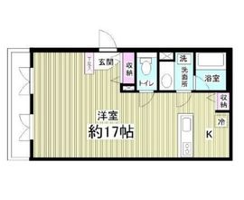 コートヤード南青山 1階 間取り図