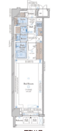 コンシェリア目黒 THE RESIDENCE 3階 間取り図