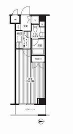 グランハイツ東新宿 507 間取り図