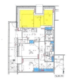 パークコート文京小石川ザ・タワー 37階 間取り図