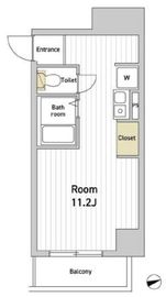 エスモア銀座イースト 903 間取り図