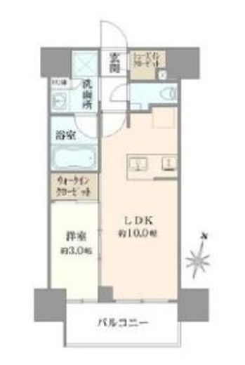 ルフォンリブレ赤羽 903 間取り図