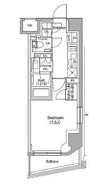 ザ・パークハビオ中野新橋 403 間取り図