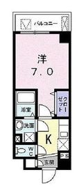 フォレスタ三軒茶屋 202 間取り図