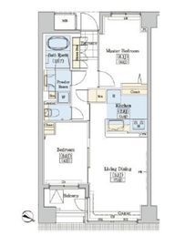 レジディアタワー上池袋 タワー棟 327 間取り図