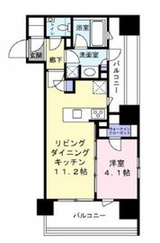 ルジェンテ千代田神保町 10階 間取り図