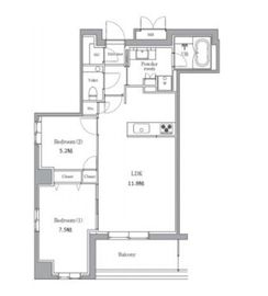 エルプレイス千代田淡路町 902 間取り図