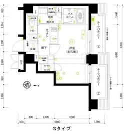 フェニックス浜松町 11階 間取り図