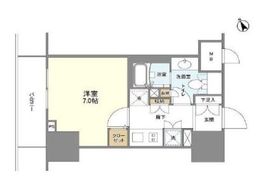 BLESS蔵前 202 間取り図