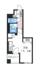 グリーングラス千駄ヶ谷 402 間取り図