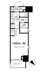 パークリュクス日本橋小網町mono 4階 間取り図