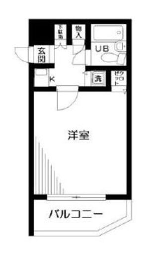 日神パレステージ西麻布 6階 間取り図