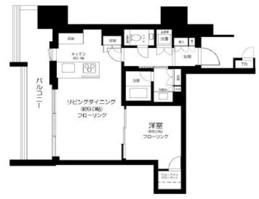 ブランズ愛宕虎ノ門 15階 間取り図