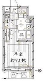 レガリス新中野アンベリール 303 間取り図