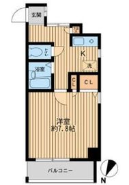 プライムアーバン新宿落合 406 間取り図