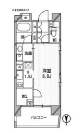 クリオ西池袋 7階 間取り図