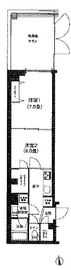 アイルグランデ大田 1階 間取り図