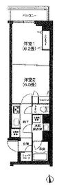 アイルグランデ大田 3階 間取り図