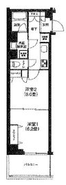 アイルグランデ大田 3階 間取り図