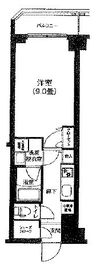 アイルグランデ大田 3階 間取り図