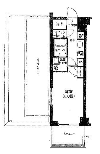 アイルグランデ大田 5階 間取り図