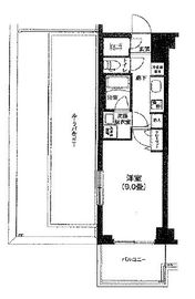 アイルグランデ大田 5階 間取り図