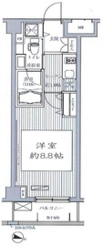 メゾンカルム西新宿 317 間取り図