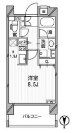 クリオ西池袋 5000 間取り図