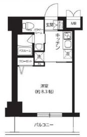 レクシード両国駅前 100 間取り図