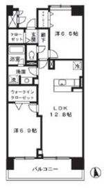 ロイヤルパークス荻窪 710 間取り図