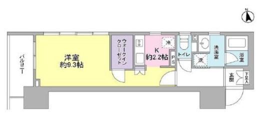 スタイリオ品川中延 100 間取り図