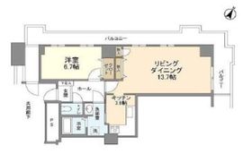 トルナーレ日本橋浜町 22階 間取り図