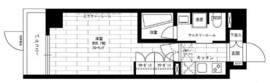 ステージグランデ新中野アジールコート 1階 間取り図