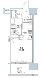 パークキューブ板橋本町 604 間取り図