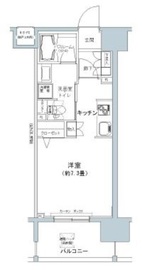 パークキューブ板橋本町 604 間取り図