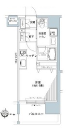 パークキューブ板橋本町 711 間取り図