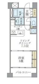 エーデルブルク 204 間取り図