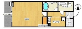 コンシェリア西新宿 13階 間取り図