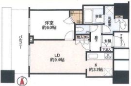 エクラスタワー武蔵小杉 16階 間取り図