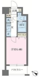 KDXレジデンス森下千歳 1202 間取り図