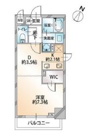 オーキッドレジデンス千代田岩本町 802 間取り図