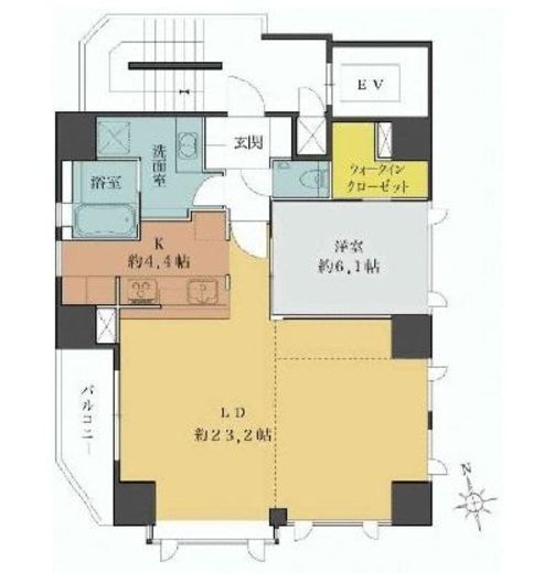 麻布HAUS 11階 間取り図