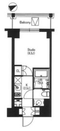 エスティメゾン中野 506 間取り図