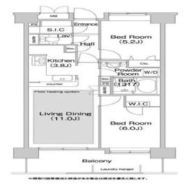 コンフォリア板橋仲宿 1405 間取り図