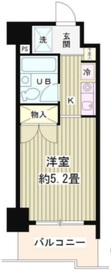 フォレスタ御苑前 503 間取り図